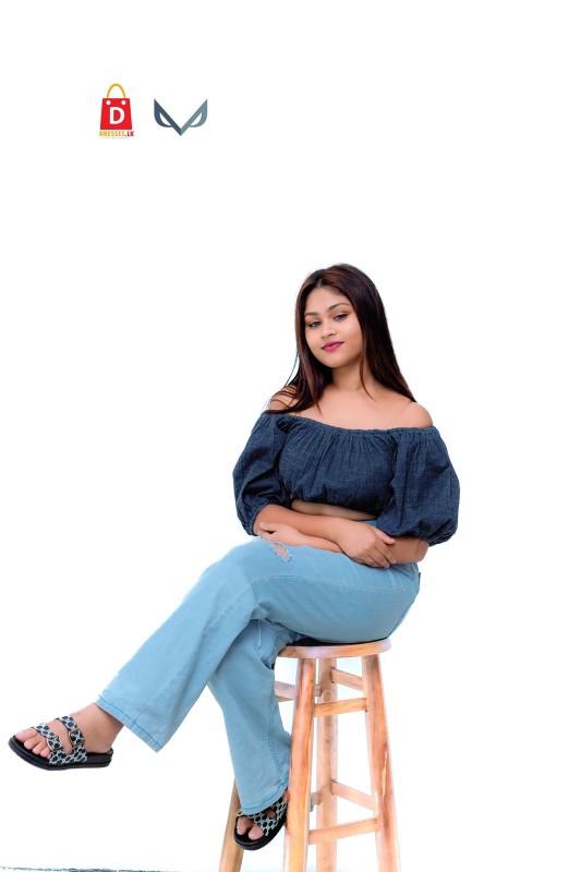 Ladies Denim Blouse