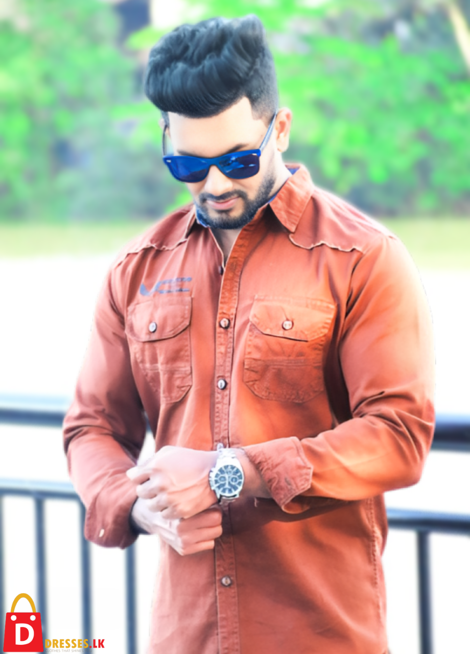 Menster Twill Blue Shirt